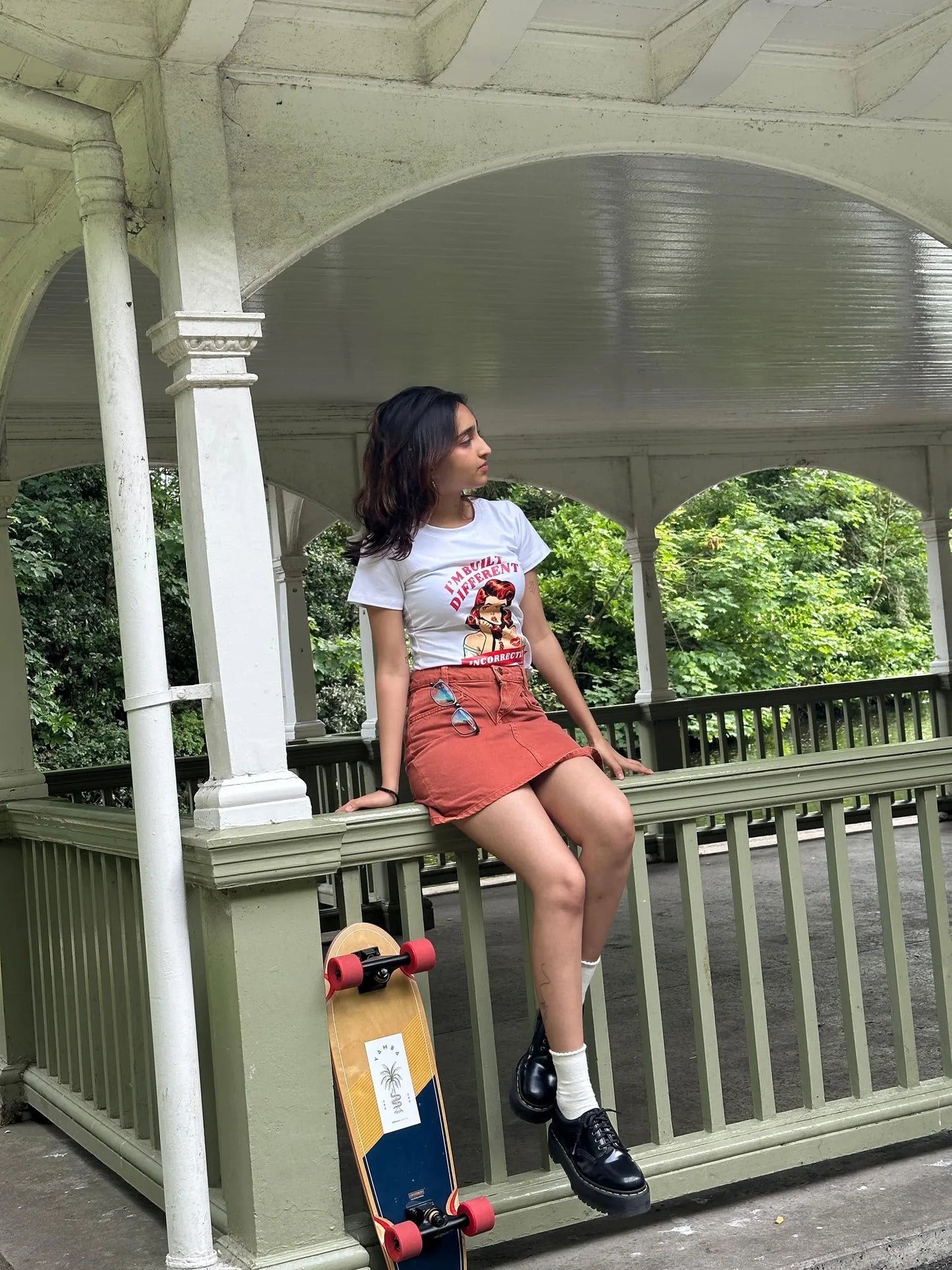 "Built Different, Incorrectly" Y2K Women's T-Shirt