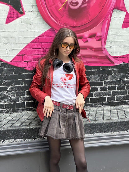 "Body So Tea" Graphic Tee - Y2K Style