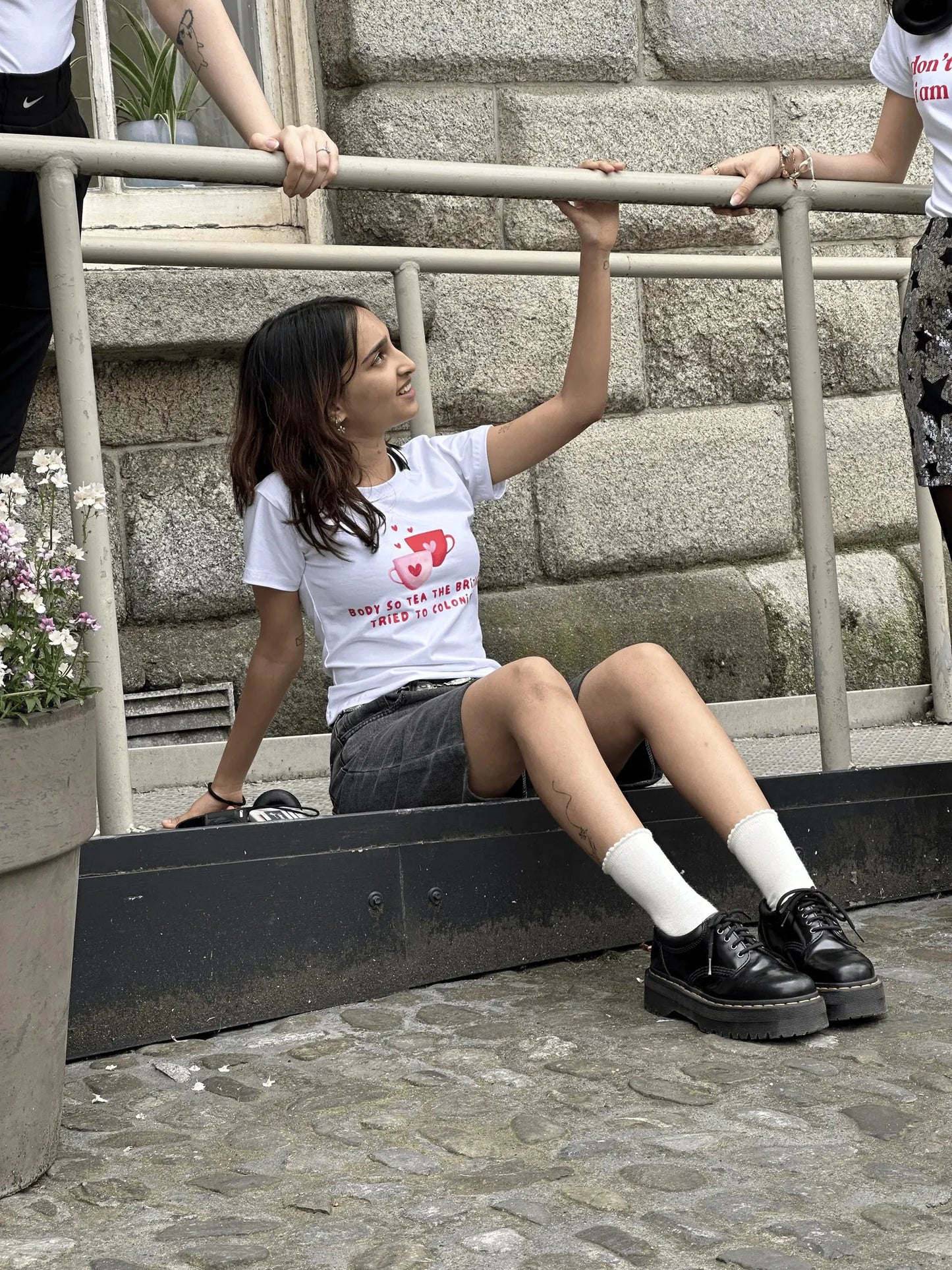 "Body So Tea" Graphic Tee - Y2K Style