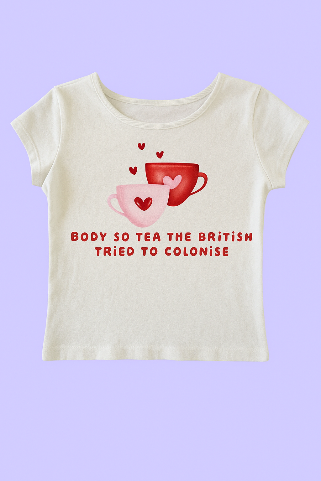 "Body So Tea" Graphic Tee - Y2K Style